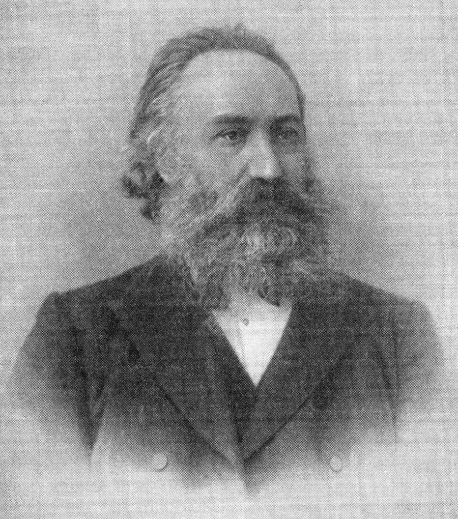 Евграф Степанович Фёдоров в 1890-е — в те годы, когда вышел «Симметрия правильных систем фигур»