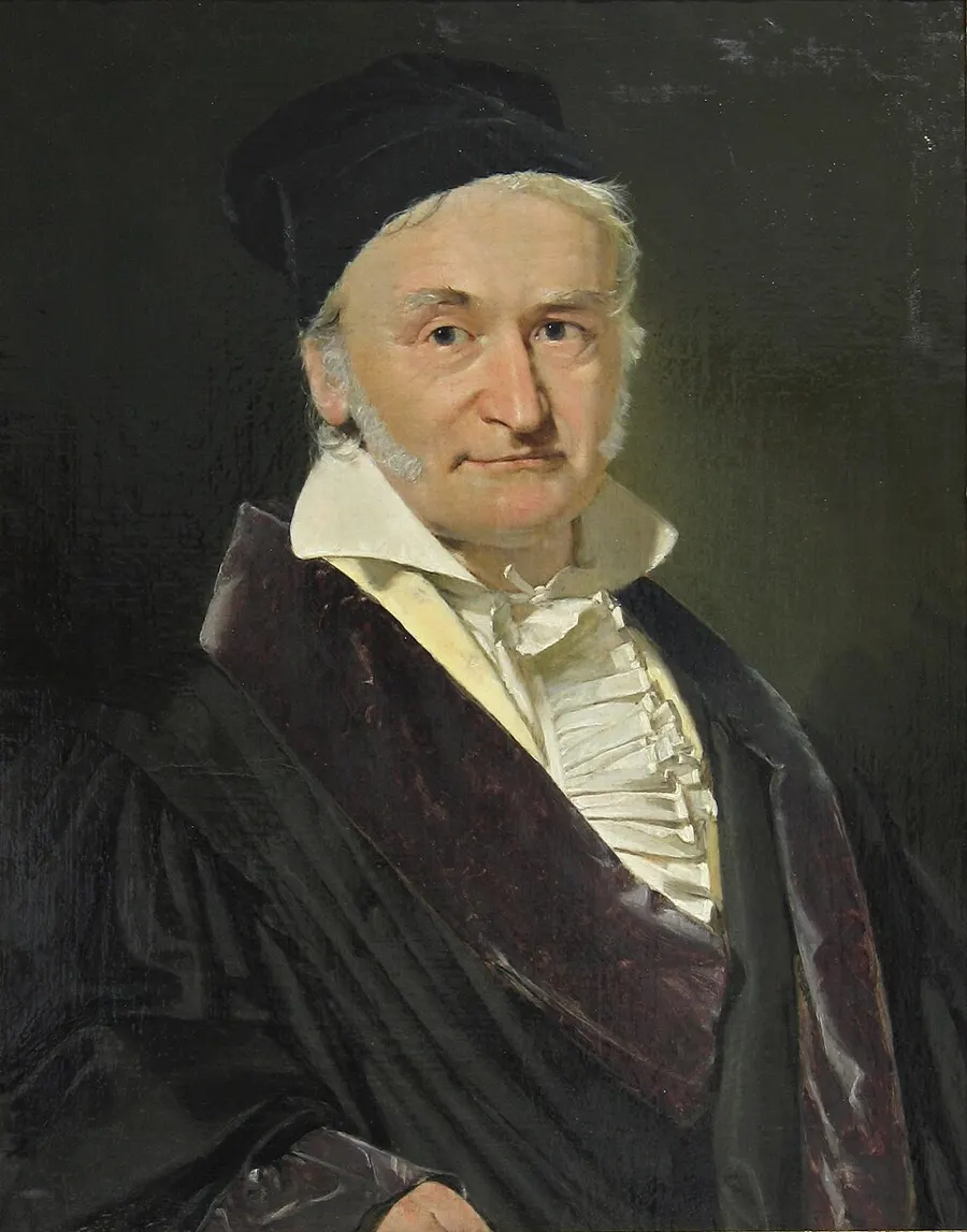 Карл Фридрих Гаусс. Кристиан Альбрехт Йенсен, 1840