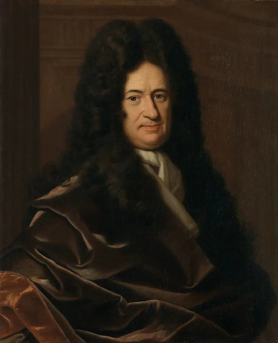 Готфрид Вильгельм Лейбниц. Кристоф Бернхард Франке, ок. 1695