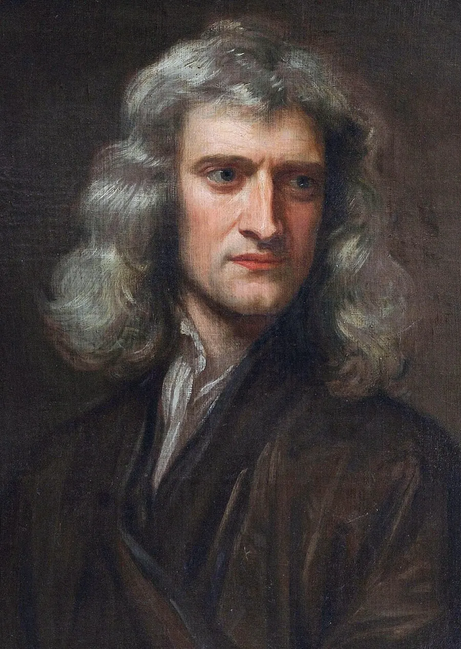 Исаак Ньютон в 46 лет. С портрета Годфри Неллера, 1689