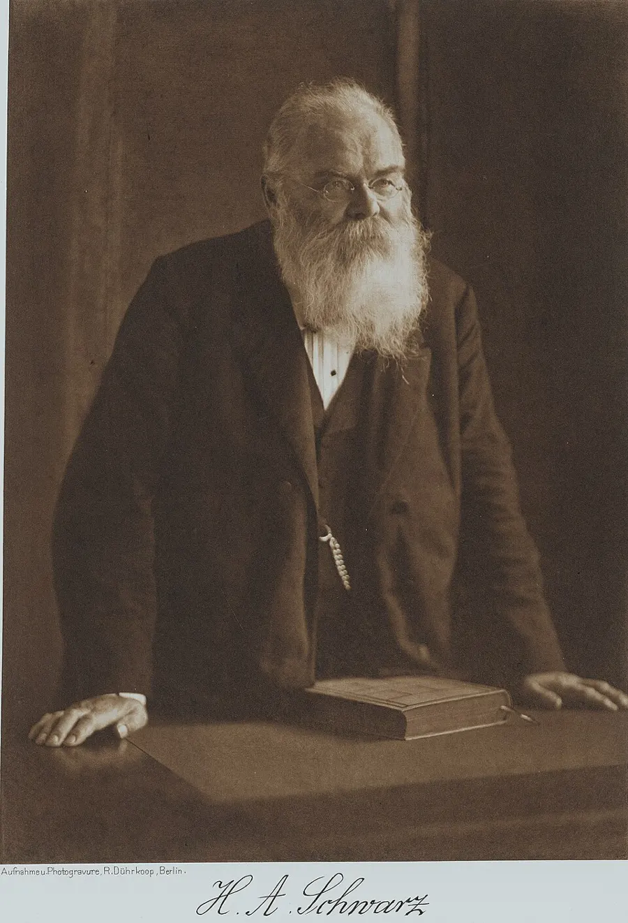 Герман Амандус Шварц. Рудольф Дюркоп, 1 мая 1906 года