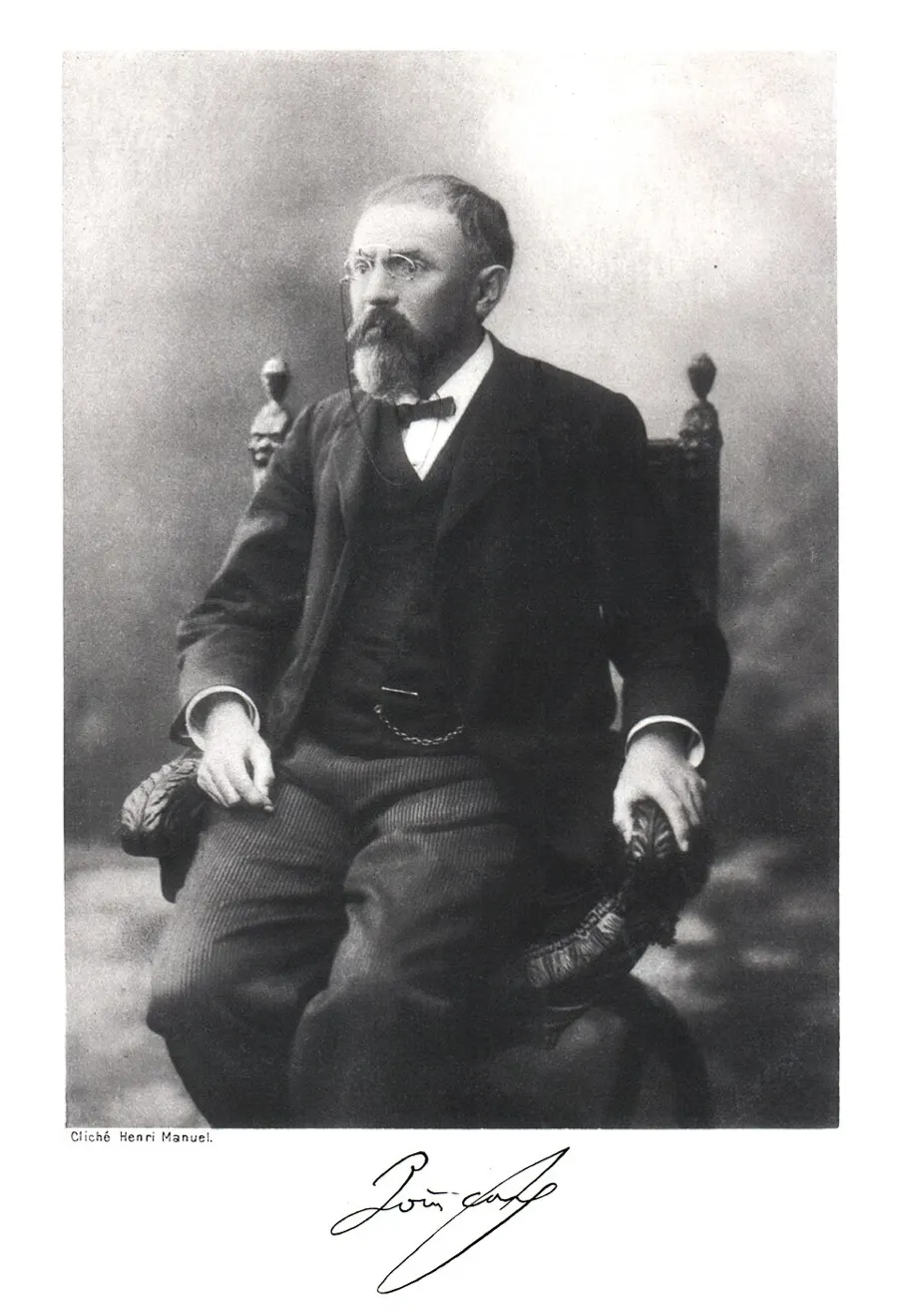Анри Пуанкаре. Снимок Анри Манюэля, сделан до 1912 года